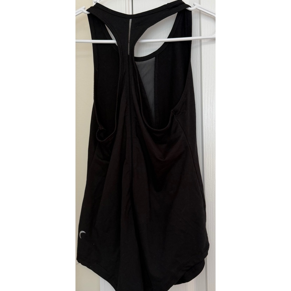 ZYIA Active Black Mesh V-Neck Racerback Athletic Tank Top Women Small - Picture 2 of 3